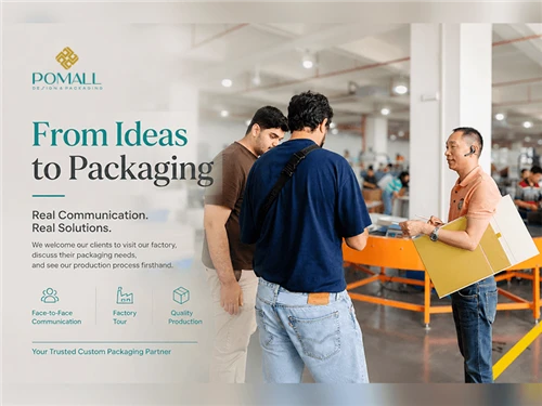 מרעיונות אריזה לייצור: ביקור לקוח ב- POMALL